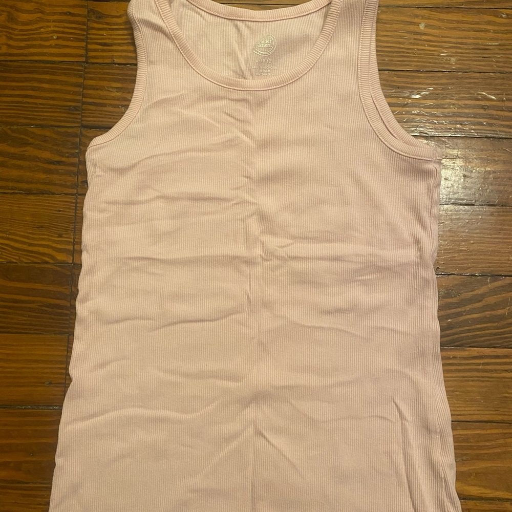 Wonder Nation Light Pink Tank Top